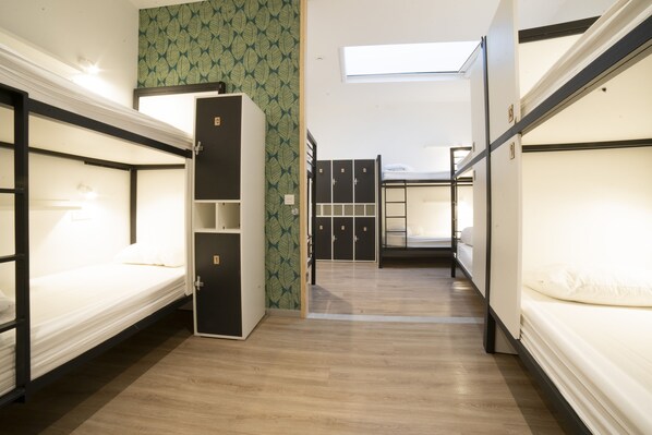 Shared Dormitory, Mixed Dorm (10 Beds) | 1 bedroom, soundproofing, free WiFi, bed sheets - Koba Hostel (San Sebastián)