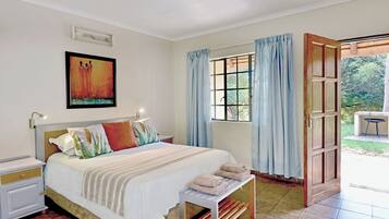 Queen Triple Chalet | 1 bedroom, premium bedding, in-room safe, individually furnished