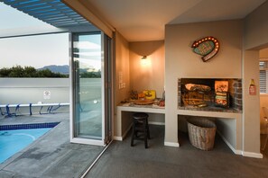 Die Badhuis | Terrace/patio - Die Badhuis, Gordons Bay (Cape Town)