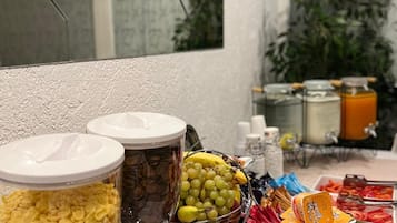 Daily buffet breakfast (EUR 7 per person)
