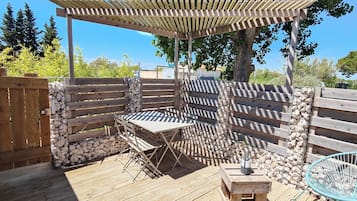 Comfort-lejlighed - 2 soveværelser - terrasse | Premium-sengetøj, skrivebord, lydisolering, gratis Wi-Fi