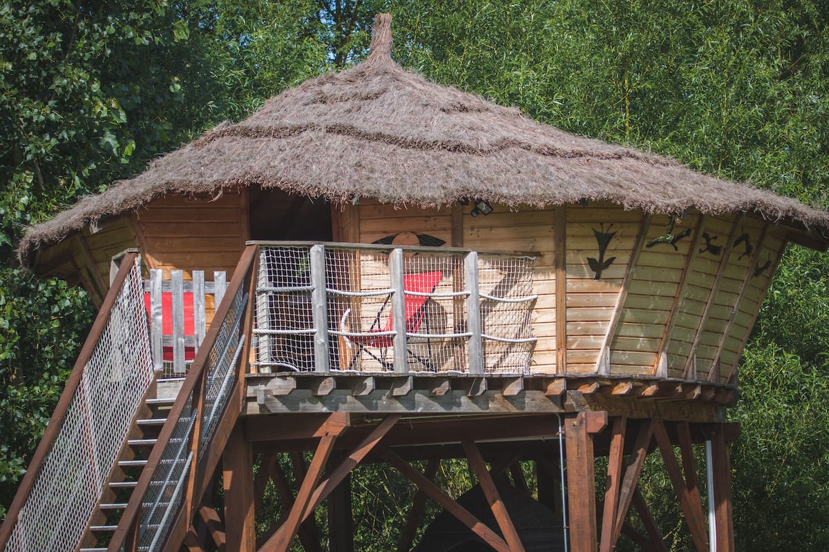Cabane (Perchée) | Literie de qualité supérieure, Wi-Fi gratuit, draps fournis
