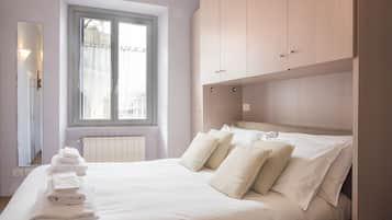 Appartamento, 1 camera da letto | 1 camera, biancheria da letto di alta qualità, copriletto in piuma