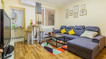 Suite, 2 Schlafzimmer | Wohnbereich