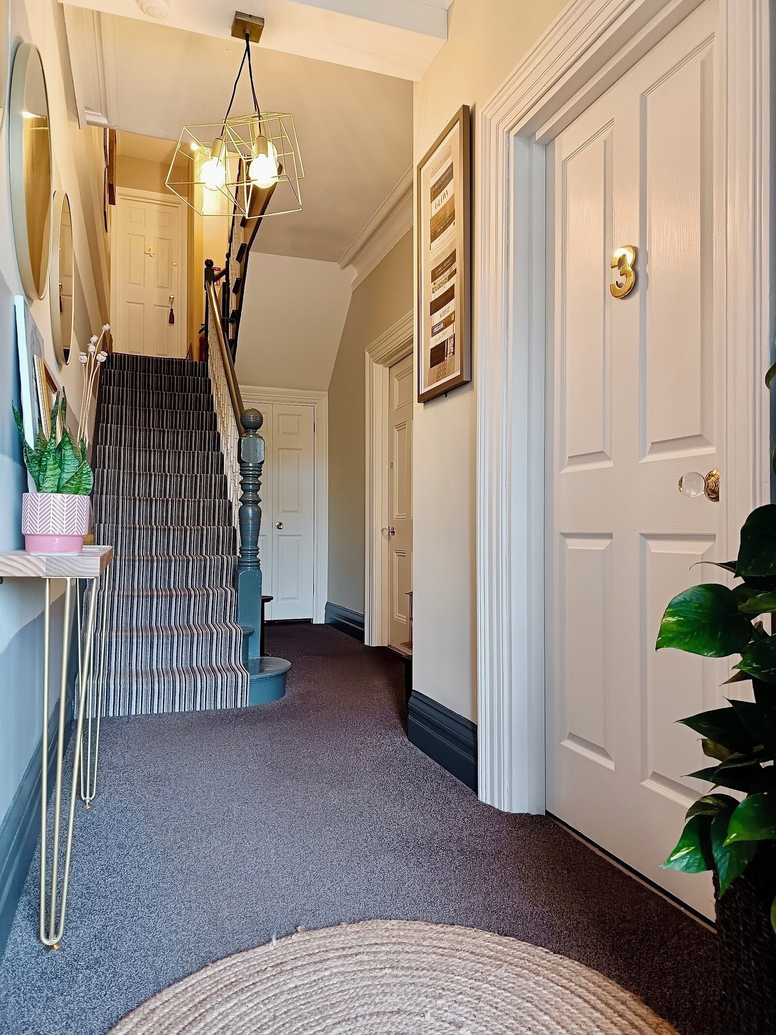 Interior entrance