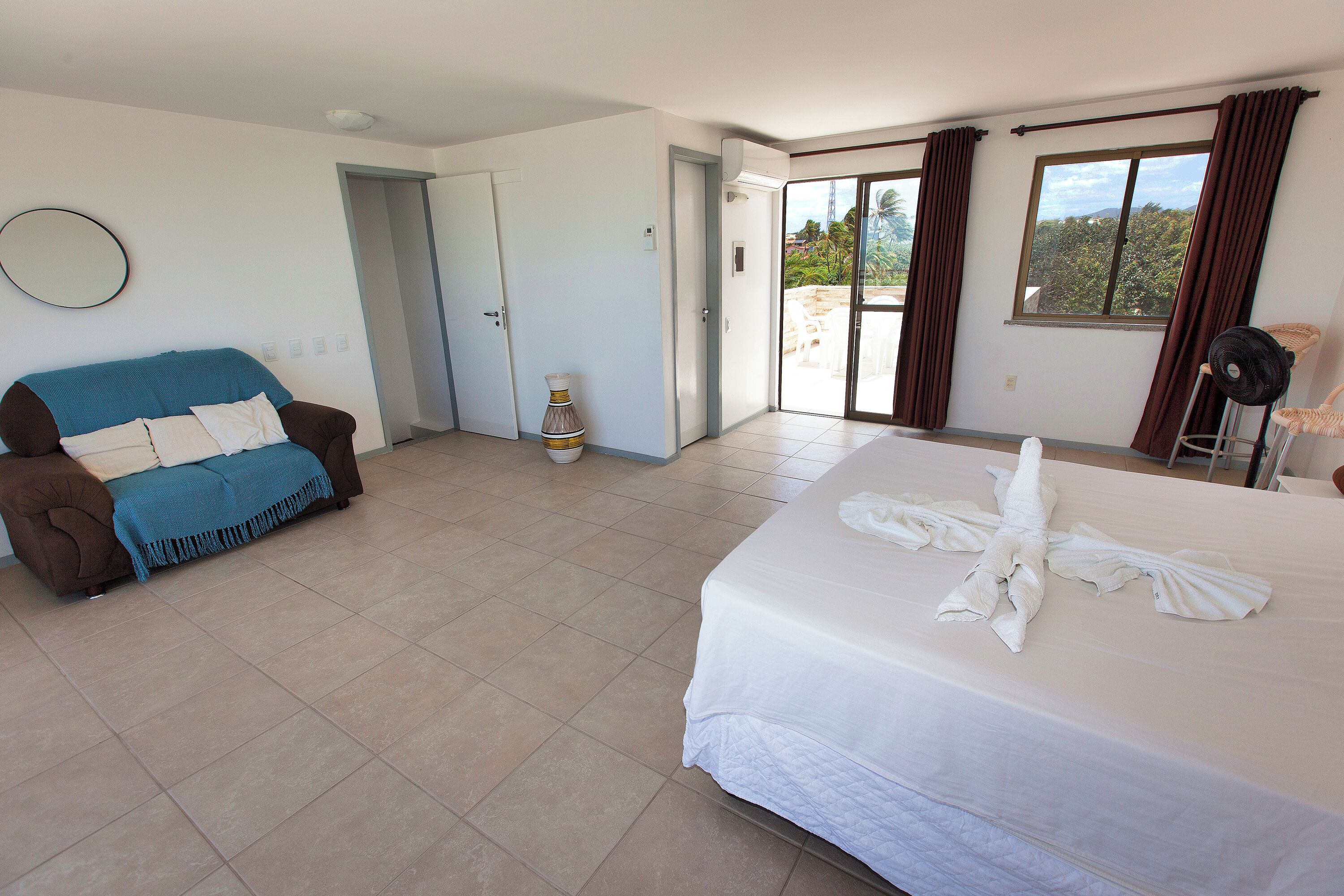 顶层房, 3 间卧室 (Apenas Transferência Bancária) | 客房内保险箱、隔音、熨斗/熨衣板、婴儿床