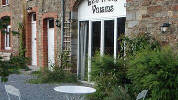 Façade de l’hébergement