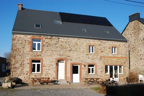 Façade de l’hébergement