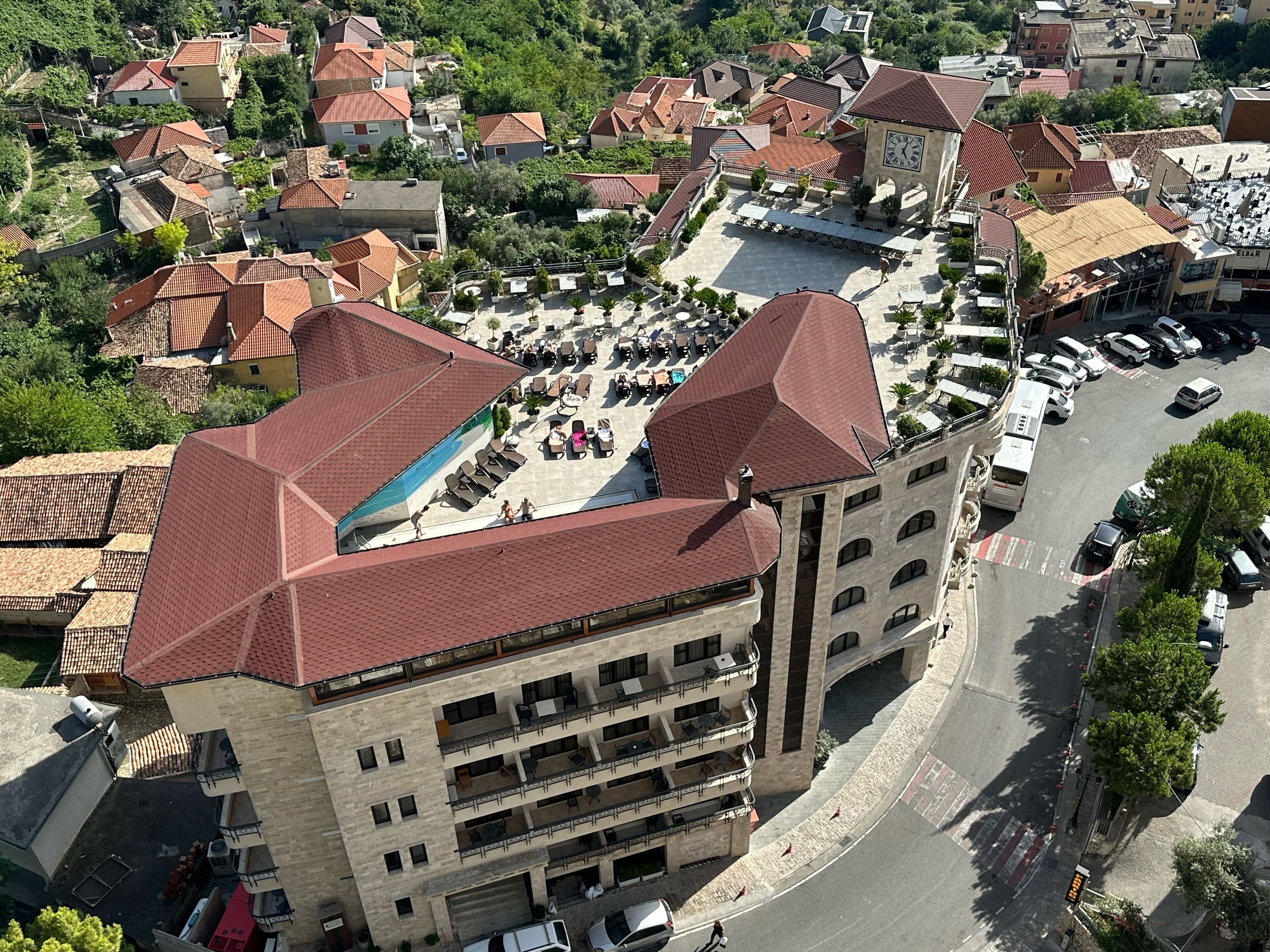 Foto - Hotel PANORAMA Kruje view on the castle and the old town