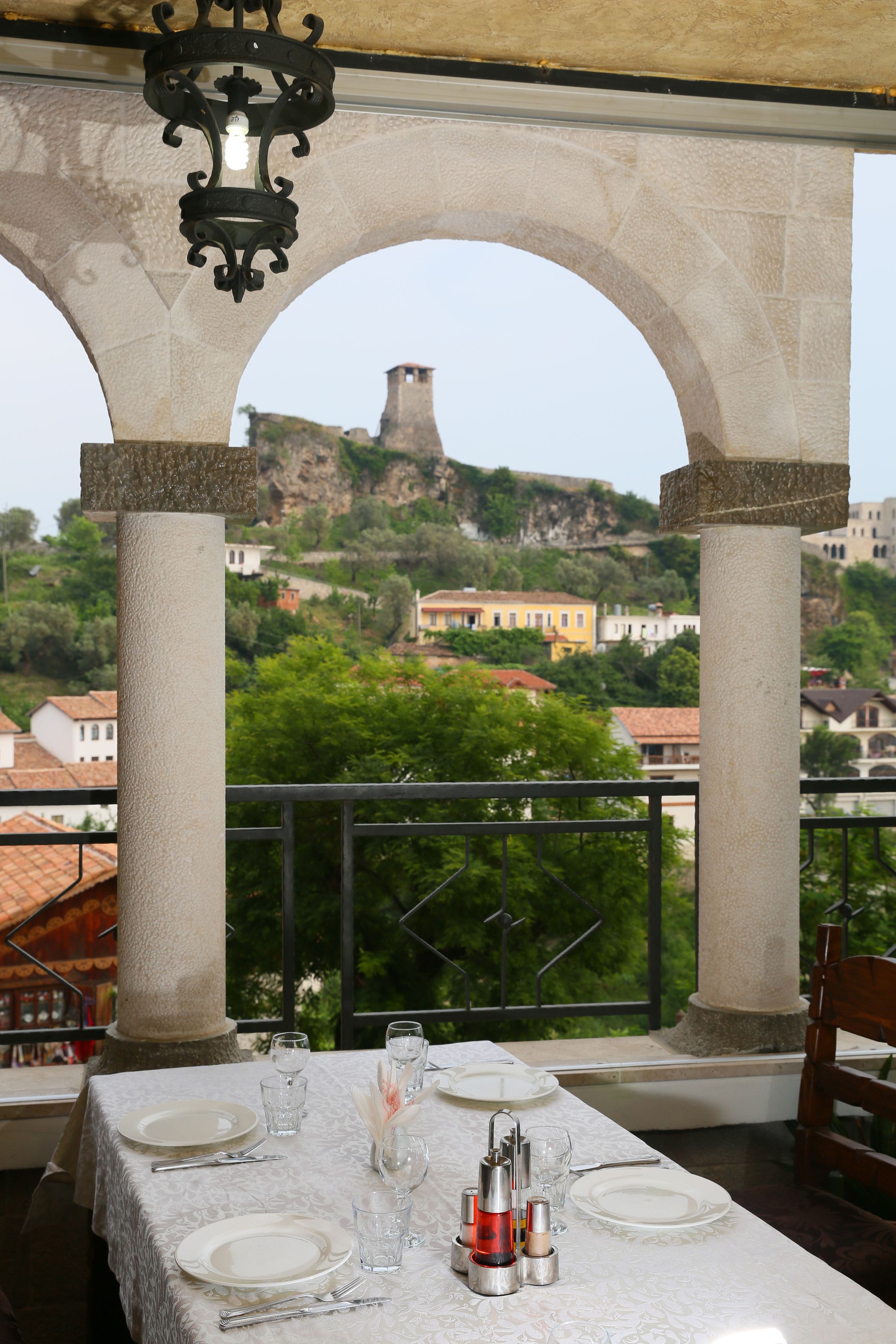 Foto - Hotel PANORAMA Kruje view on the castle and the old town