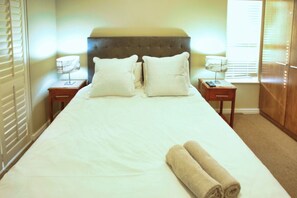 2 bedrooms, premium bedding, individually decorated