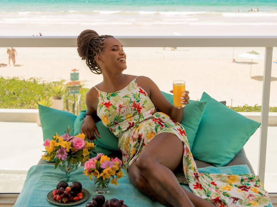 Minibar, desk, laptop workspace, blackout drapes