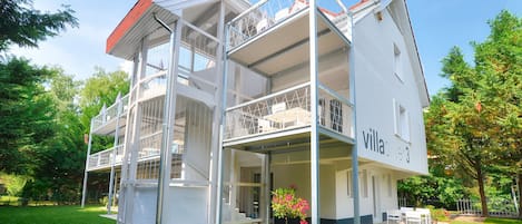 Fassade der Unterkunft