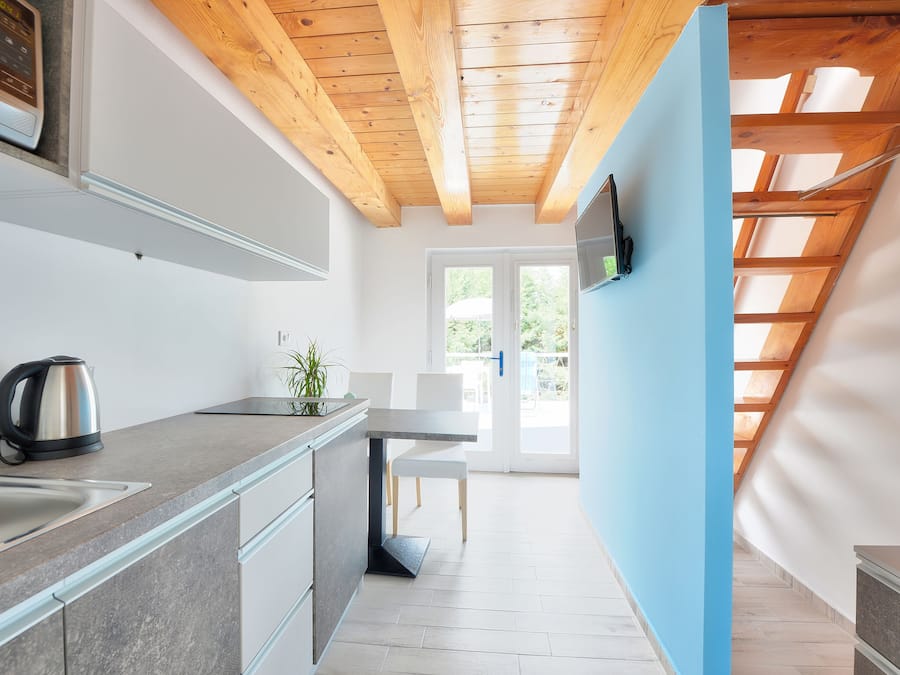 Studio, Balkon | Eigene Kochnische