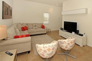 Appartement, meerdere slaapkamers | Woonkamer