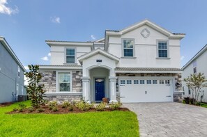 Majoituspaikan julkisivu