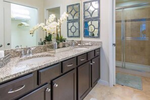 Apartment, Multiple Bedrooms | Bathroom | Hair dryer - LA MAISON (Kissimmee)