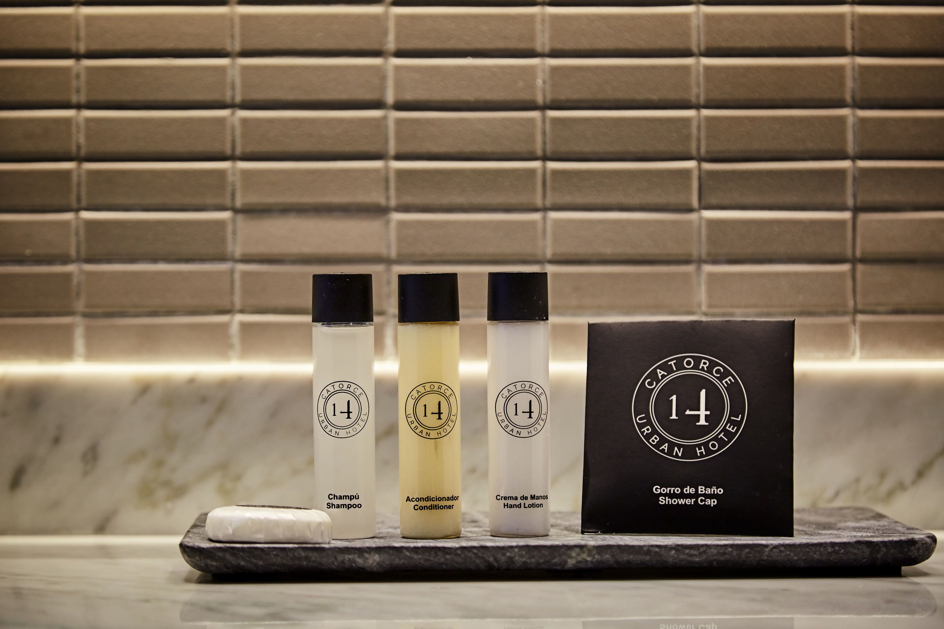 free toiletries, slippers, towels, soap