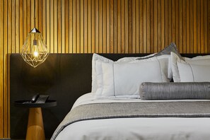 Premium bedding, minibar, in-room safe, desk