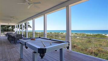 Luxury House, 6 Bedrooms, Beach View, Beachfront | Terrace/patio