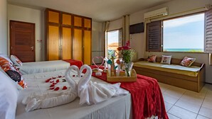 Superior Double Room, Sea View | Blackout curtains, free WiFi, bed sheets - Pousada Sunrise Beach (Caucaia)