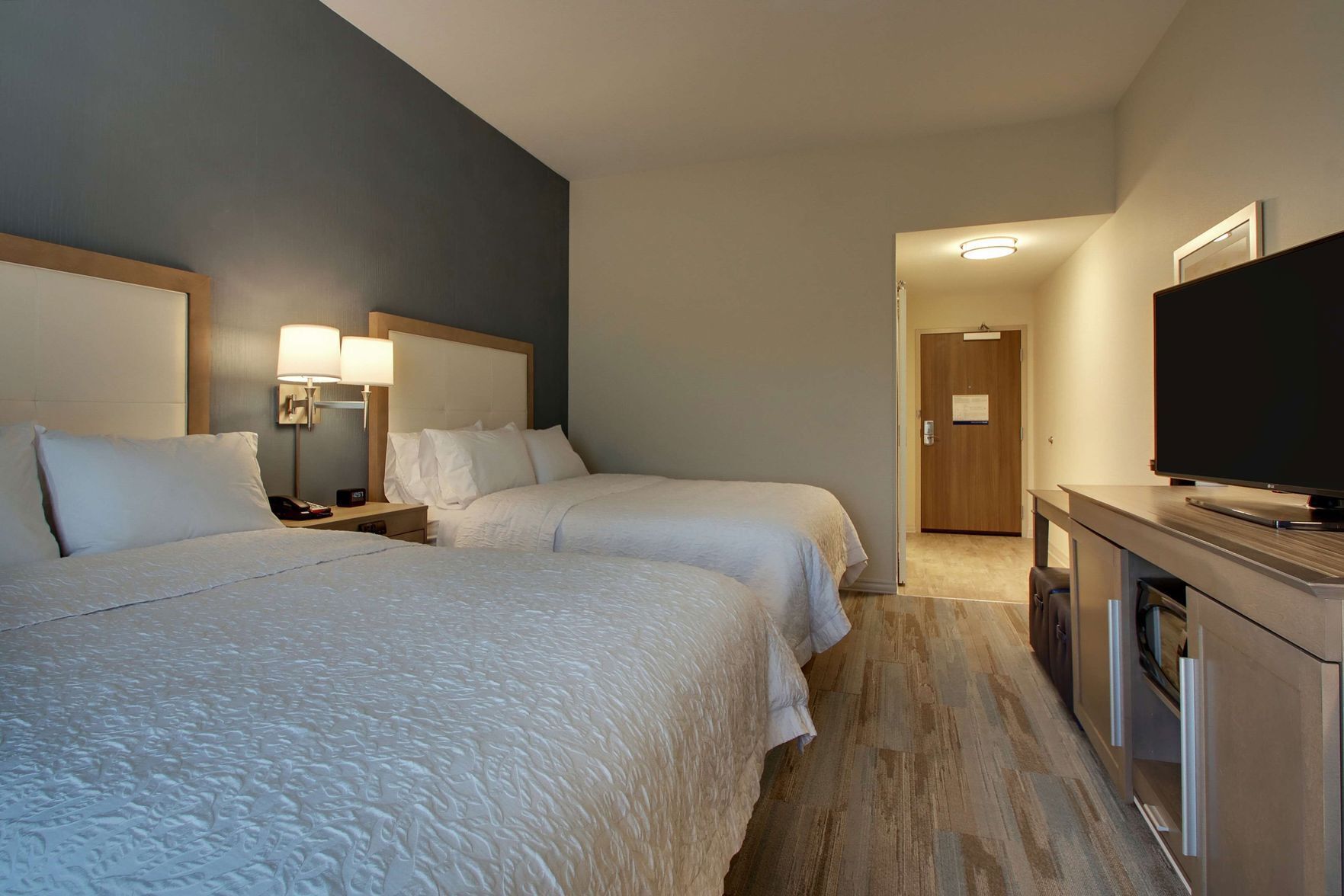 In-room safe, blackout drapes, iron/ironing board