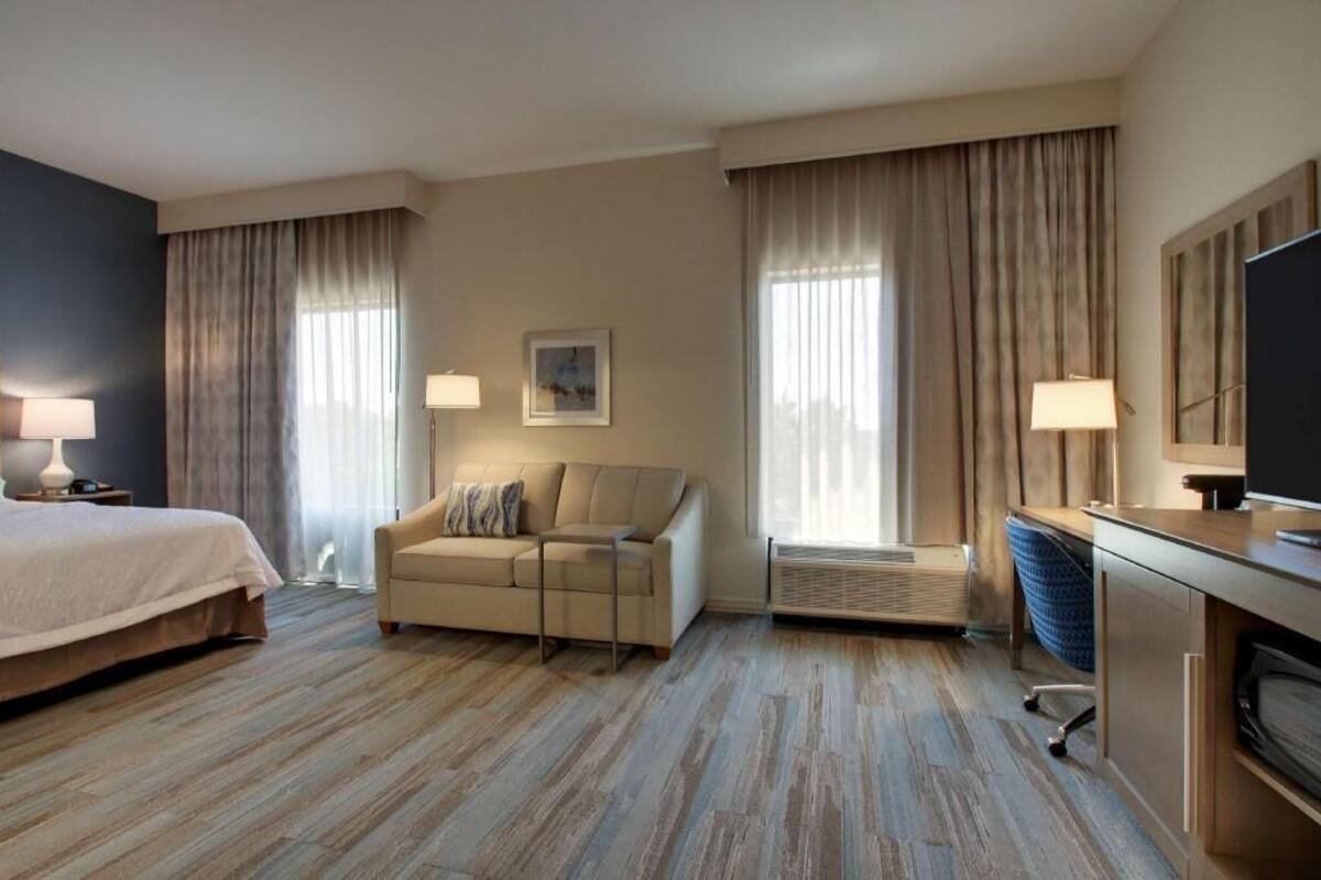 In-room safe, blackout drapes, iron/ironing board