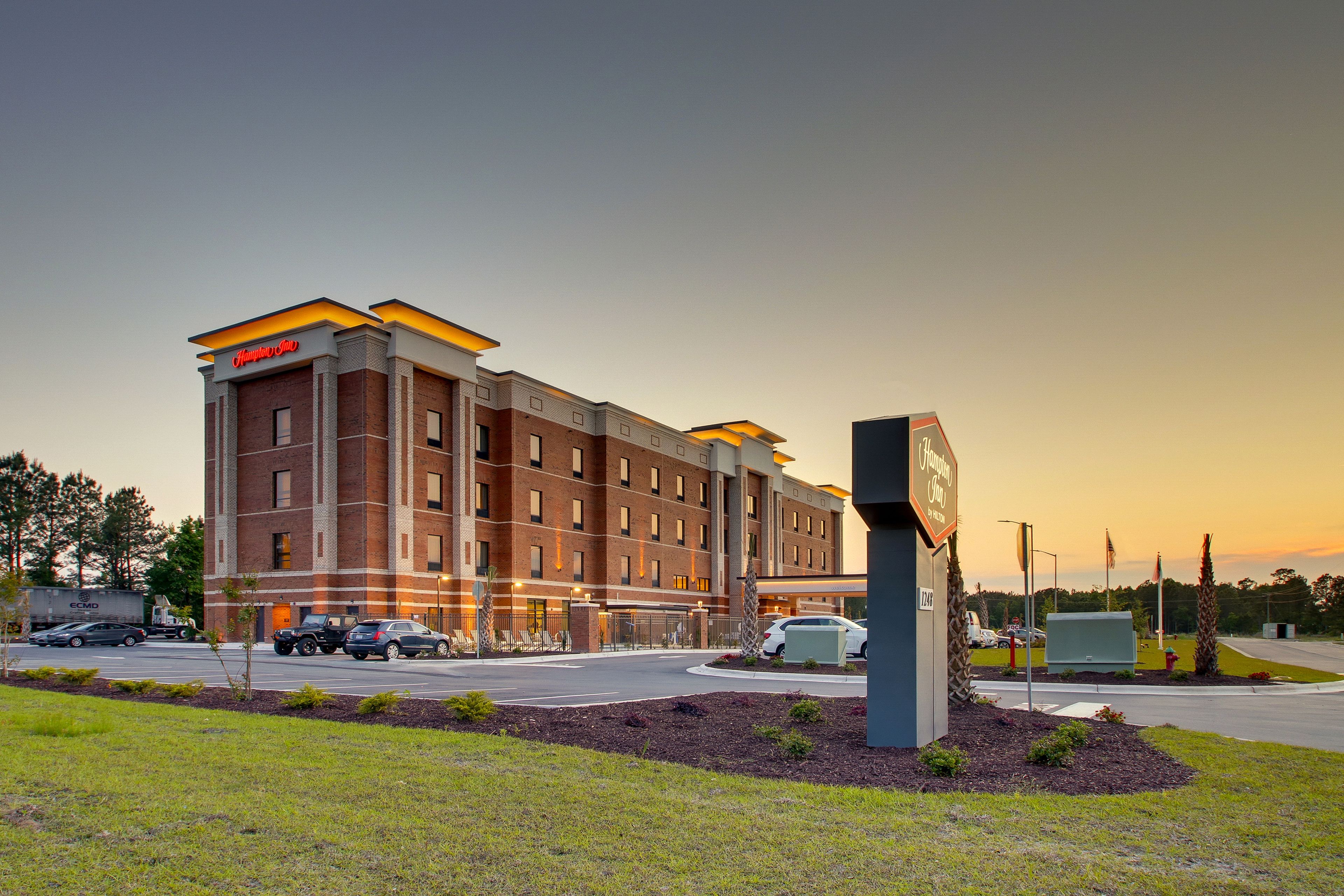 front of property – evening/night