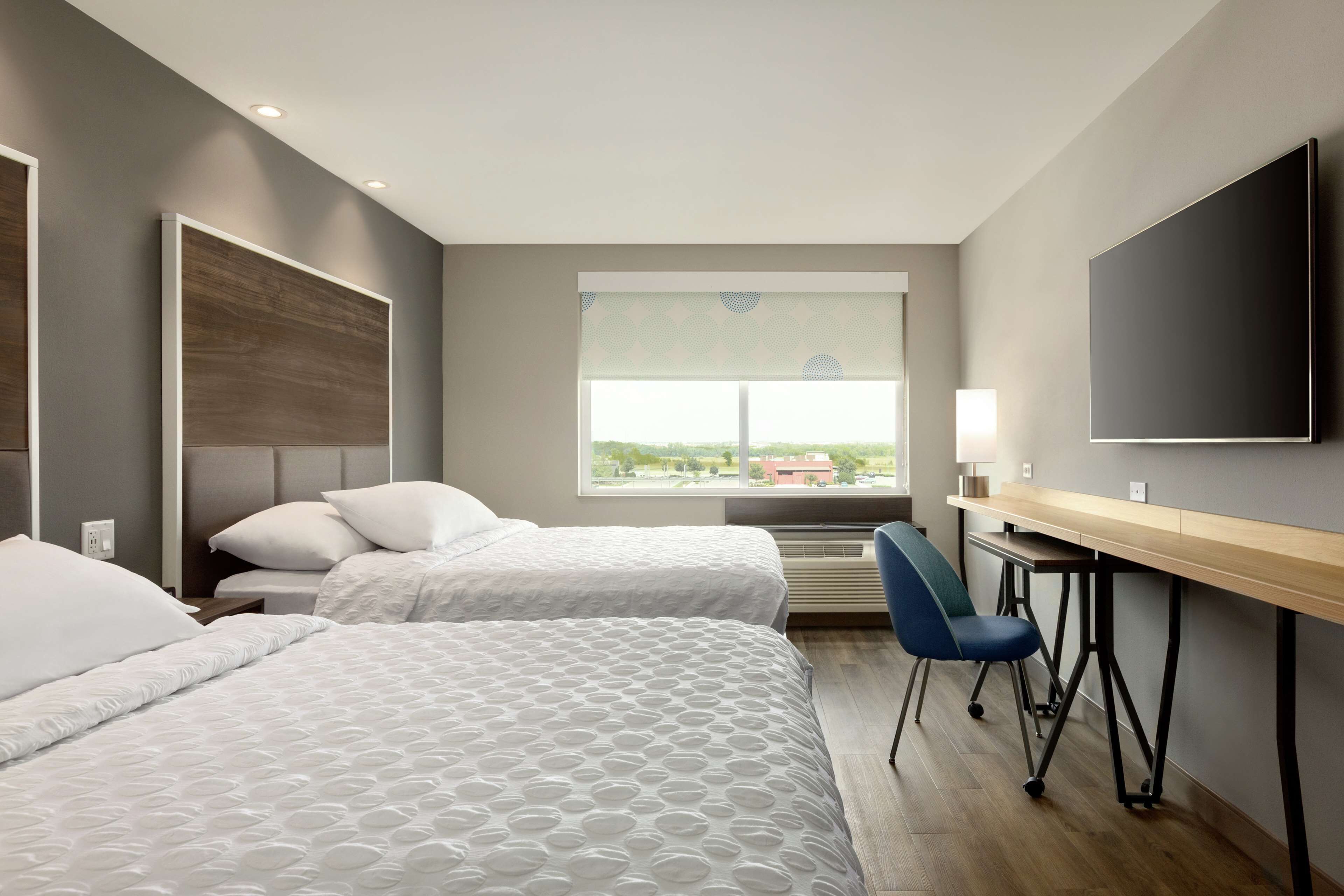 room, 2 queen beds, accessible (hearing) | desk, laptop workspace, blackout curtains, free wifi