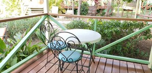 View from room -  The Greenside Cottages  (St. John's)