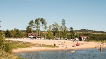 Aan het strand, beachvolleybal