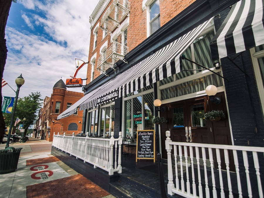 Façade de lâhĂ©bergement