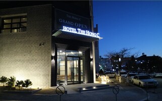 Inngangur gististaðar