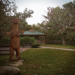 Enceinte de l’hébergement