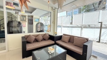 Sala de estar en el lobby