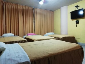 Desk, iron/ironing board, free WiFi, bed sheets