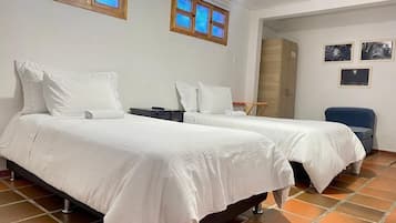 1 habitación y ropa de cama de alta calidad