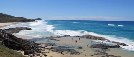 Beach nearby