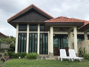 Façade de l’hébergement