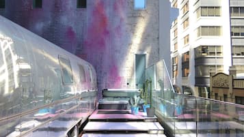 Airstream + Benefits | Premium bedding, free minibar, blackout curtains, free WiFi