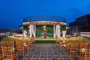 Outdoor wedding area - Hotel Château Anping (Tainan)