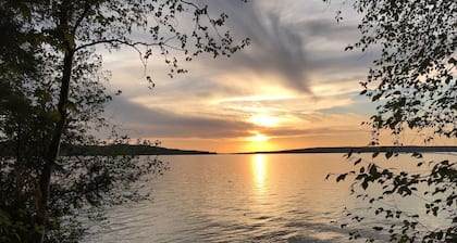 Elevated View BY THE MONTH ON Lake Superior, Romantic getaway,Hiking&Waterfalls