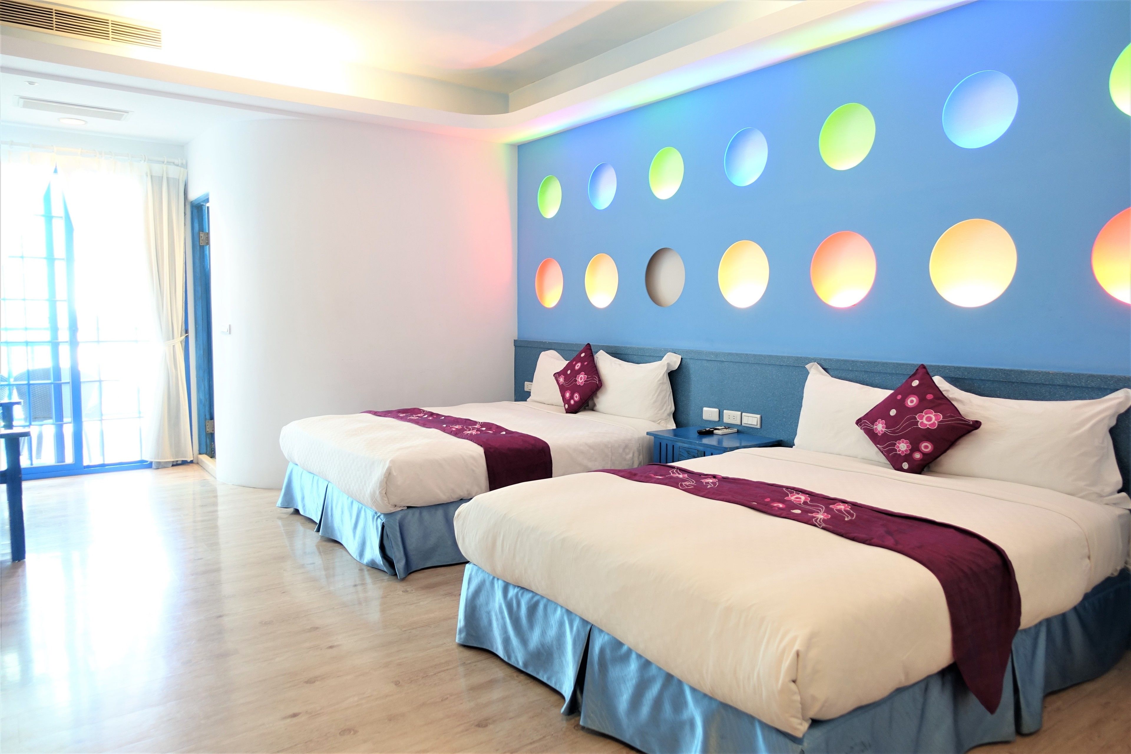 Quadruple Room, Balcony | Premium bedding, WiFi (free), individually decorated