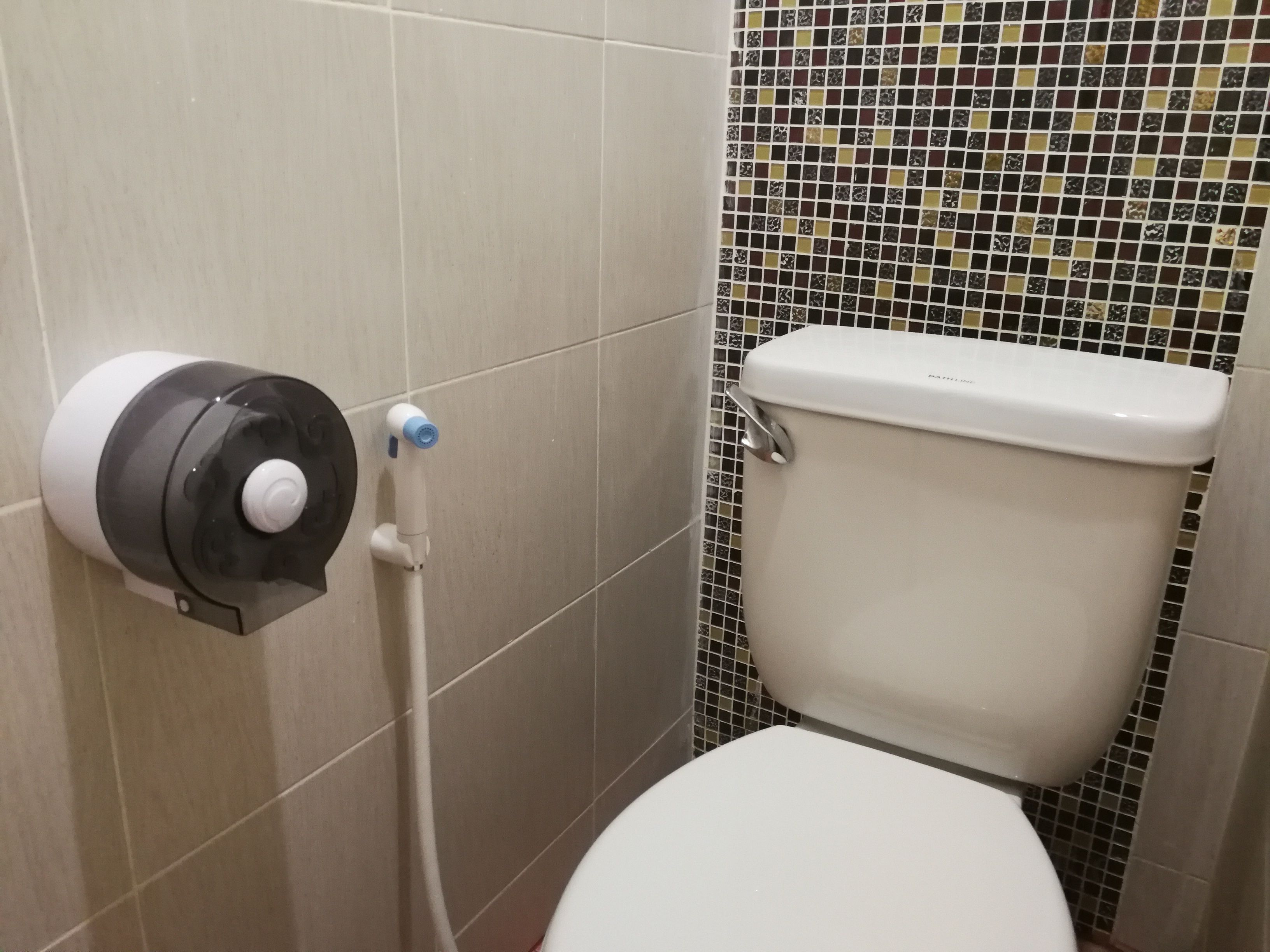 shower, free toiletries, towels