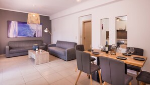Deluxe Apartment, 1 Bedroom, Non Smoking, Balcony | In-room dining - Aequor Luxury Apartments (Chania)