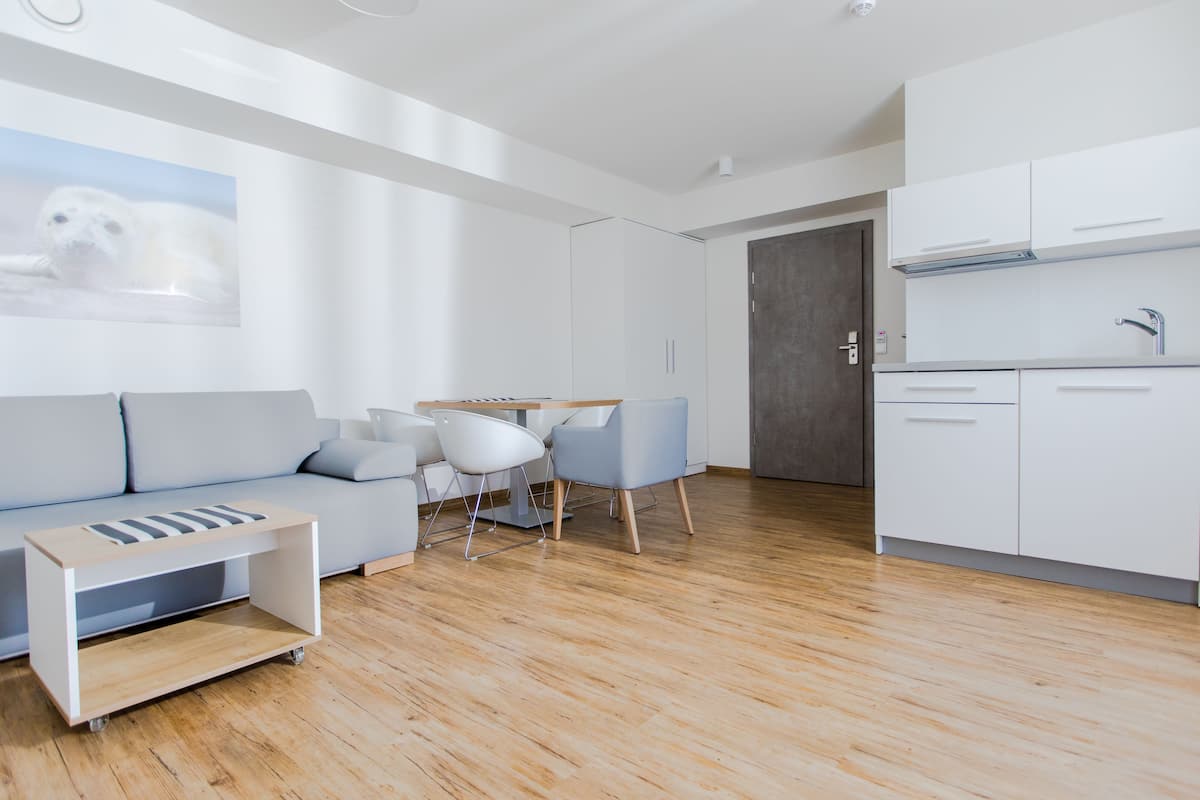 Deluxe Apartment (Bornholm) | Soundproofing, WiFi (free), bed sheets