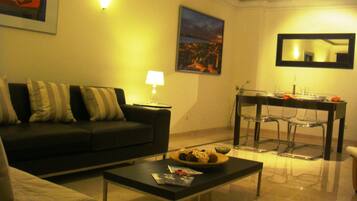 TV, video library, computer monitors