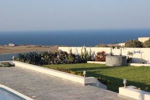 Luxury Villa | View from room - Aquaria Villa (Santorini)