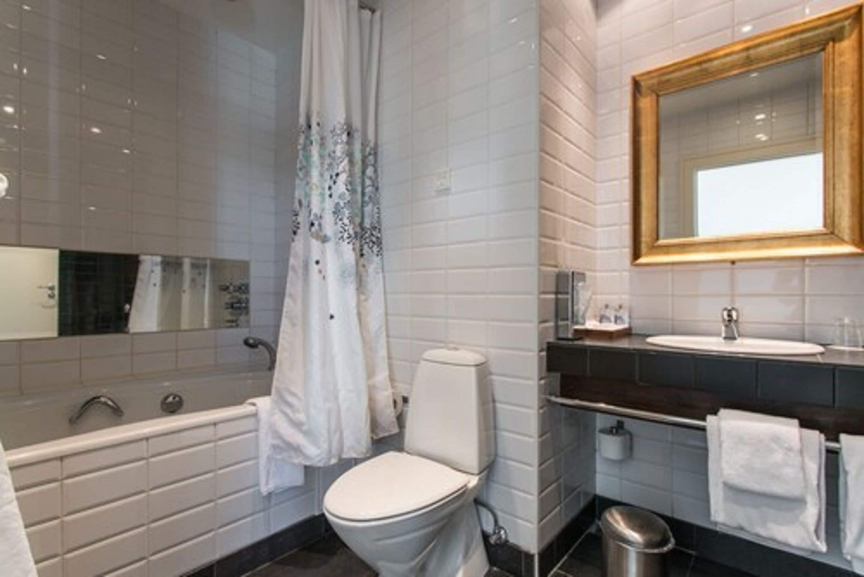 free toiletries, hair dryer, bathrobes, towels