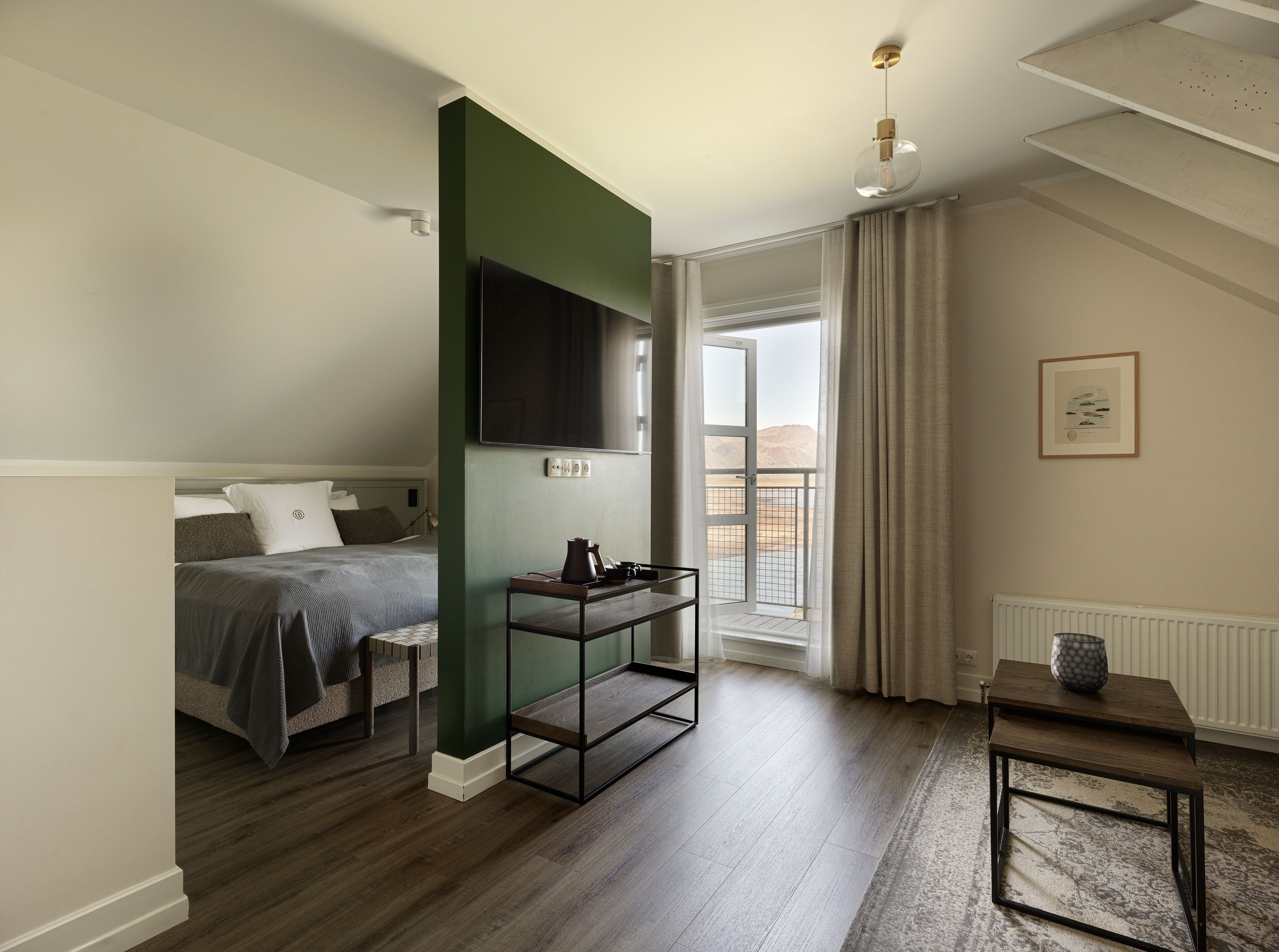 exclusive double room | 1 bedroom, desk, laptop workspace, blackout curtains